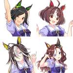 実はオシャレさんだった耳毛を染めてるウマ娘のサムネイル画像