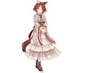 【ウマ娘】まさかのほっかむり勢追加！新衣装サクラローレルを見たみんなの反応のサムネイル画像