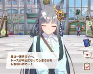 【ウマ娘】クロノちゃんも雪で悲しんでいます・・・のサムネイル画像