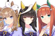 純粋に変人なウマ娘3人貼るのサムネイル画像