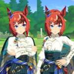 【ウマ娘】三人目の正月衣装キャラはバブルさんですね！のサムネイル画像