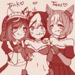 【ウマ娘】スペザリブエナでトリック♡オアトリート♡のサムネイル画像