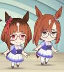 【ウマ娘】これがイクノの分身の術だもん…！？のサムネイル画像