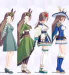 【ウマ娘】今見てもダイヤちゃんの勝負服の作り込み凄いのサムネイル画像