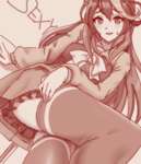 【ウマ娘】耳が敏感で優しく身体を触られると落ちく事が生徒全員にバレてしまう会長のサムネイル画像