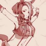 【ウマ娘】ラモーヌにグランアレグリアの勝負服を着せたらこりゃマイルね…のサムネイル画像