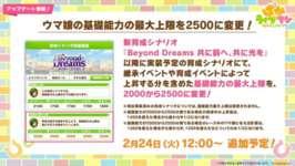【ウマ娘】時代はスピ2500時代に！？上限アップと新システムがのサムネイル画像