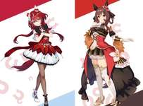 【ウマ娘】太ももがシジミとホッキ貝くらい違う…のサムネイル画像