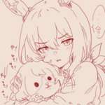 【ウマ娘】雪の中で遊んだのでアヤベさんにふわふわにされる忠犬のサムネイル画像