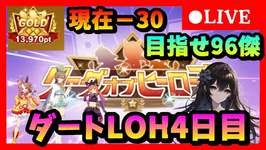 【ウマ娘】目指せ96傑！今回こそは栄光つかむ！ダートLOH4日目ゴールド帯　　#358のサムネイル画像