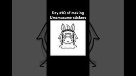 Day 10 #ウマ娘 #ウマ娘プリティーダービー #アニソン #アニメ #umamusume #speedart #cygames #oguricapのサムネイル画像