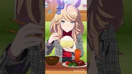 いっぱい食べる君が好き！ウマさんぽ〜 ゴールドシチー 【 ウマ娘プリティーダービー 】ウマさんぽ「お食事」にんじんまるごとハンバーグの強さ #ウマ娘 #ゴールドシチーのサムネイル画像