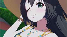 【ウマ娘】水着衣装サトノクラウン　固有演出&G1勝利ポーズのサムネイル画像