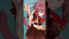 【ウマ娘】バレンタイン衣装ミホノブルボン 勝利ポーズ #shortsのサムネイル画像
