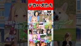 デカい犬たち#反応集 #ウマ娘プリティーダービー #ウマ娘 #shortsのサムネイル画像