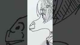 ウマ娘のダイタクヘリオスを横顔を本気で描いてみた！#daitakuhelios #umamusumememeのサムネイル画像