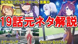 【ウマ娘シンデレラグレイ】アニメ第19話の元ネタを解説してみた【ゆっくり解説】のサムネイル画像