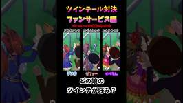 【ウマ娘】ツインテールに名前つけてみたよ #ウマ娘好きと繋がりたいのサムネイル画像