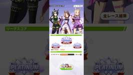 ウマ娘 プリティーダービー  サトノクラウン・ツルマルツヨシ・ナリタトップロード『リーグランクアップ PLATINUM』＆『英雄譚』【リーグオブヒーローズ】のサムネイル画像