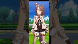 ウマ娘プリティーダービー メジロパーマー（クリスマス衣装）の通常レース勝利ポーズ&G1レース勝利ポーズのサムネイル画像