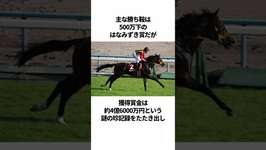 【ウマ娘】最強の2勝馬『サウンズオブアース』のヤバすぎる雑学 #Shortsのサムネイル画像