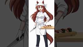 【AI生成】江戸前寿司#ウマ娘プリティーダービー #シンボリルドルフ #gemini #sora2のサムネイル画像