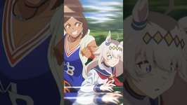 「日本のウマ娘は随分とお行儀のいい走りをするね。悪いけどそこはアタシのベストポジション。」#シングレ #アニメウマ娘 #Shorts｜アニメ『ウマ娘 シンデレラグレイ』第17話「ジャパンカップ」よりのサムネイル画像