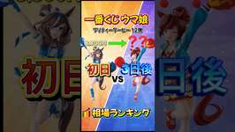 【まさかの高騰⁉️】一番くじ ウマ娘 12弾 3日後相場ランキング！D賞が10,000円超えで大高騰！​#一番くじ​#ウマ娘​#ウマ娘プリティーダービー​#フィギュア#ランキング#毎日投稿 #100のサムネイル画像