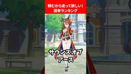 頼むから走ってほしい固有ランキング #ウマ娘プリティーダービーのサムネイル画像