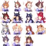 【ウマ娘】今年一年でこれまでに実装された子です ご査収くださいのサムネイル画像