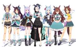 【ウマ娘】メジロ軍団並べるとマックちゃんお胸が無いだけじゃなくてのサムネイル画像